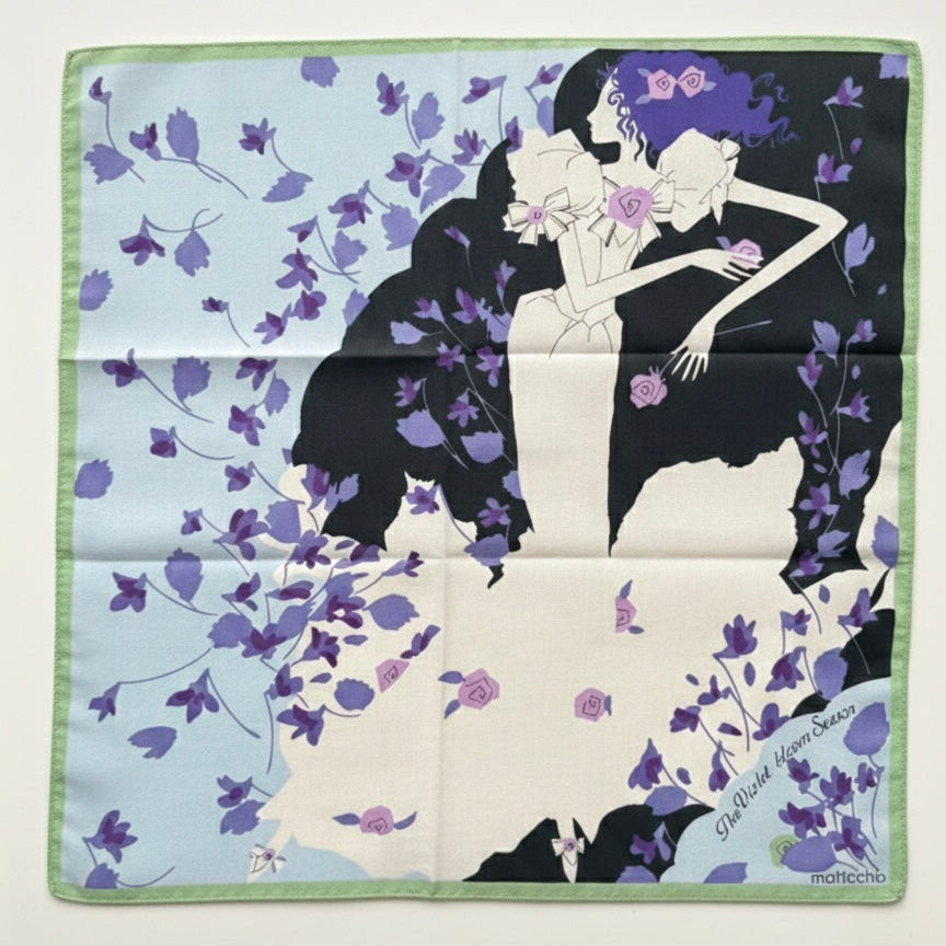 Ladies' Handkerchief Box Set - Florentine Bloom - Designed in Italy