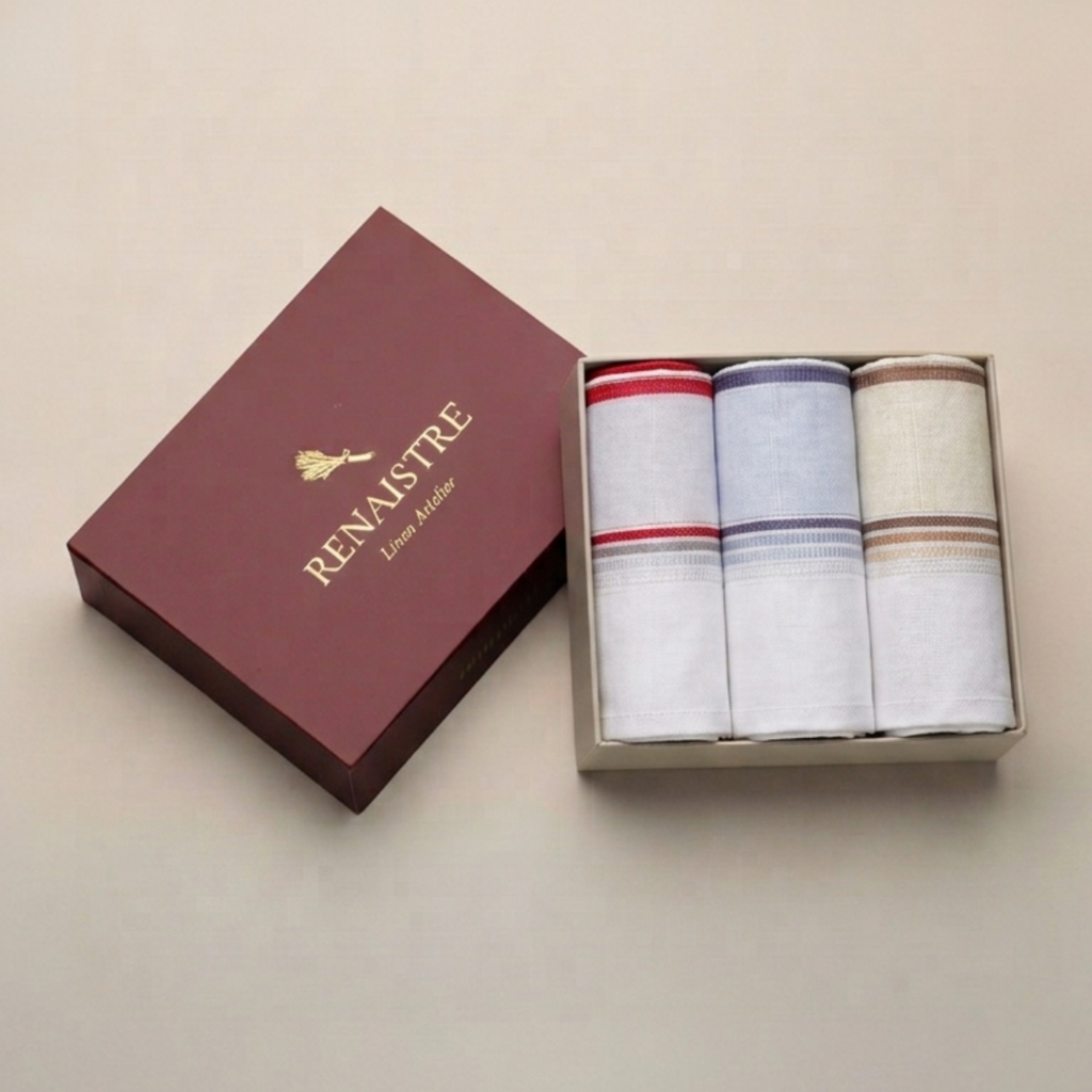 Classic Stripes Men's Handkerchief