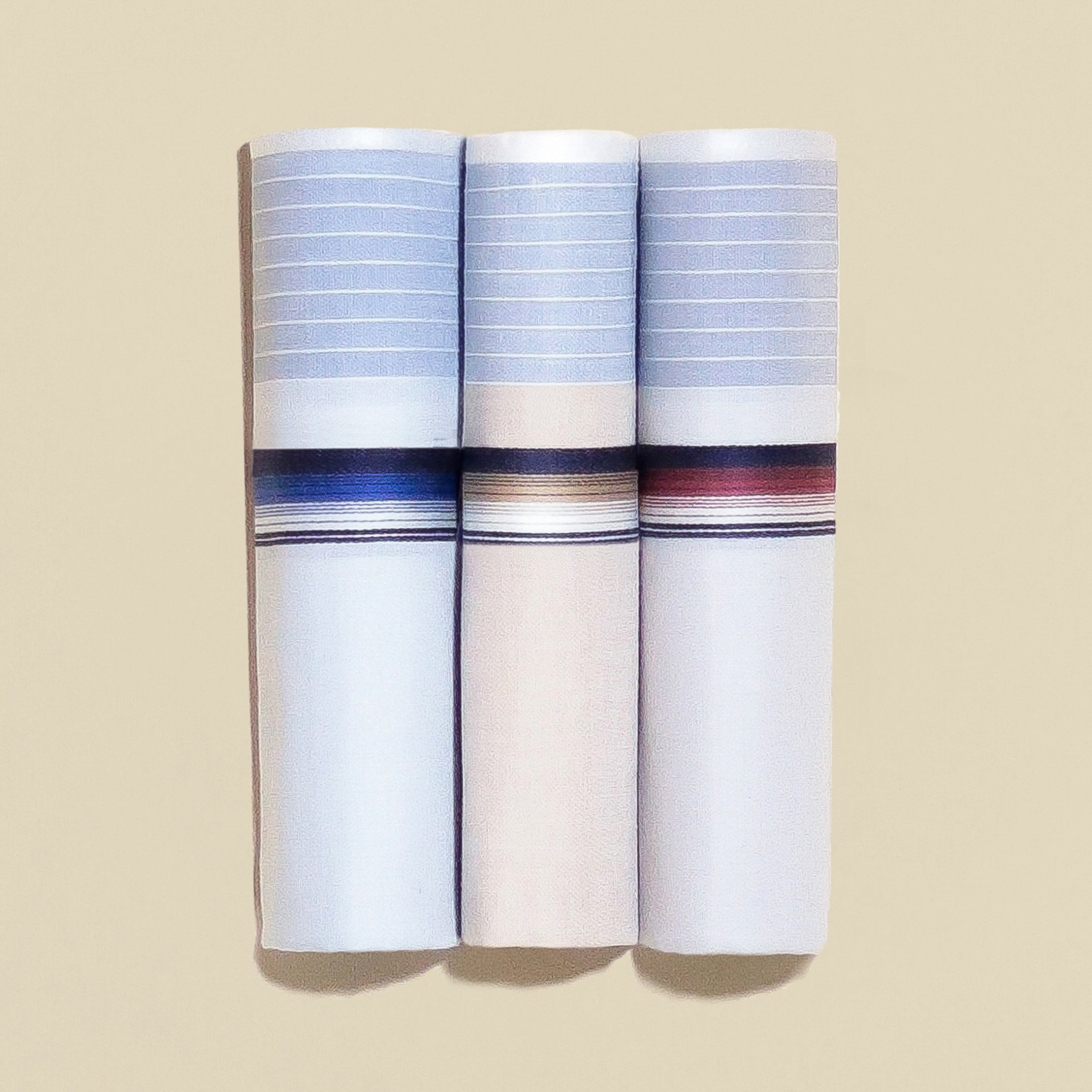 Men's Handkerchief Box Set - Classic Edges