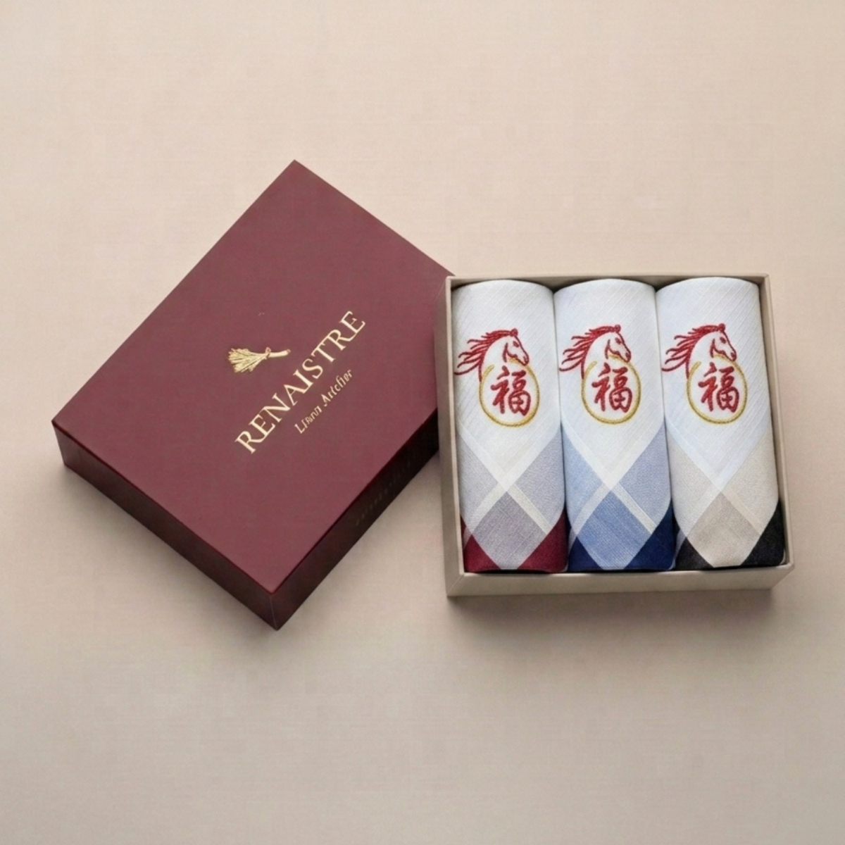 Year of the Horse Men's Handkerchief