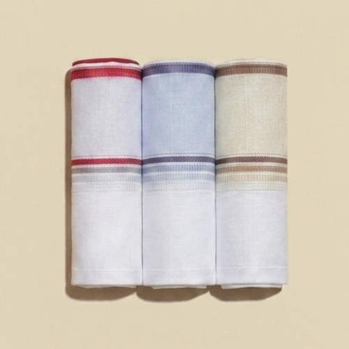 Classic Stripes Men's Handkerchief