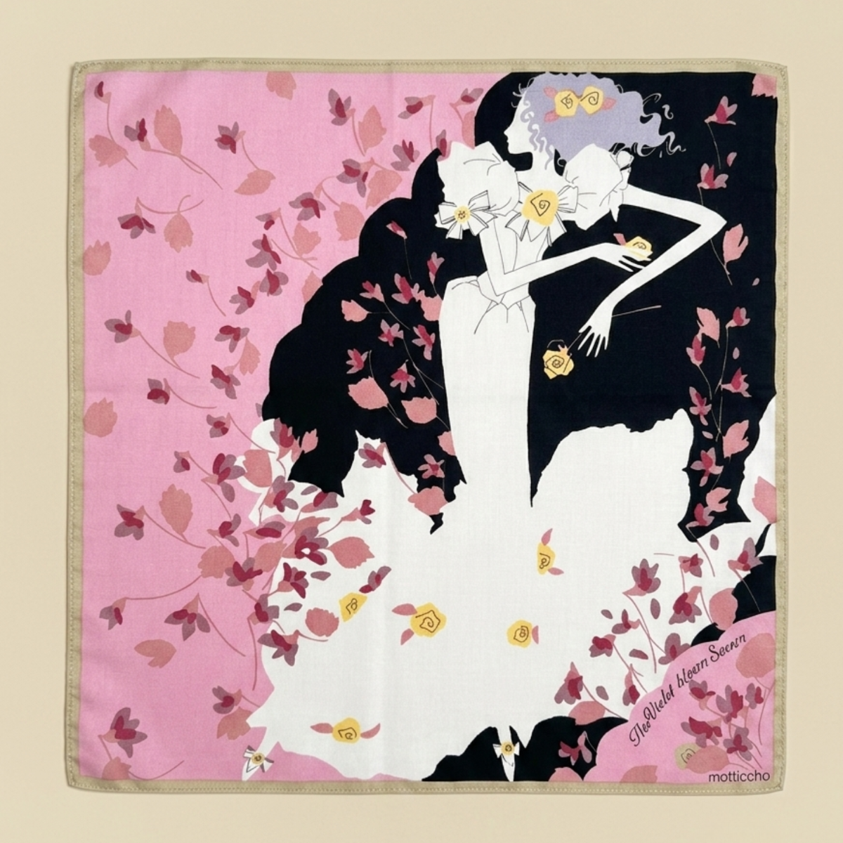 Florentine Bloom Ladies' Handkerchief