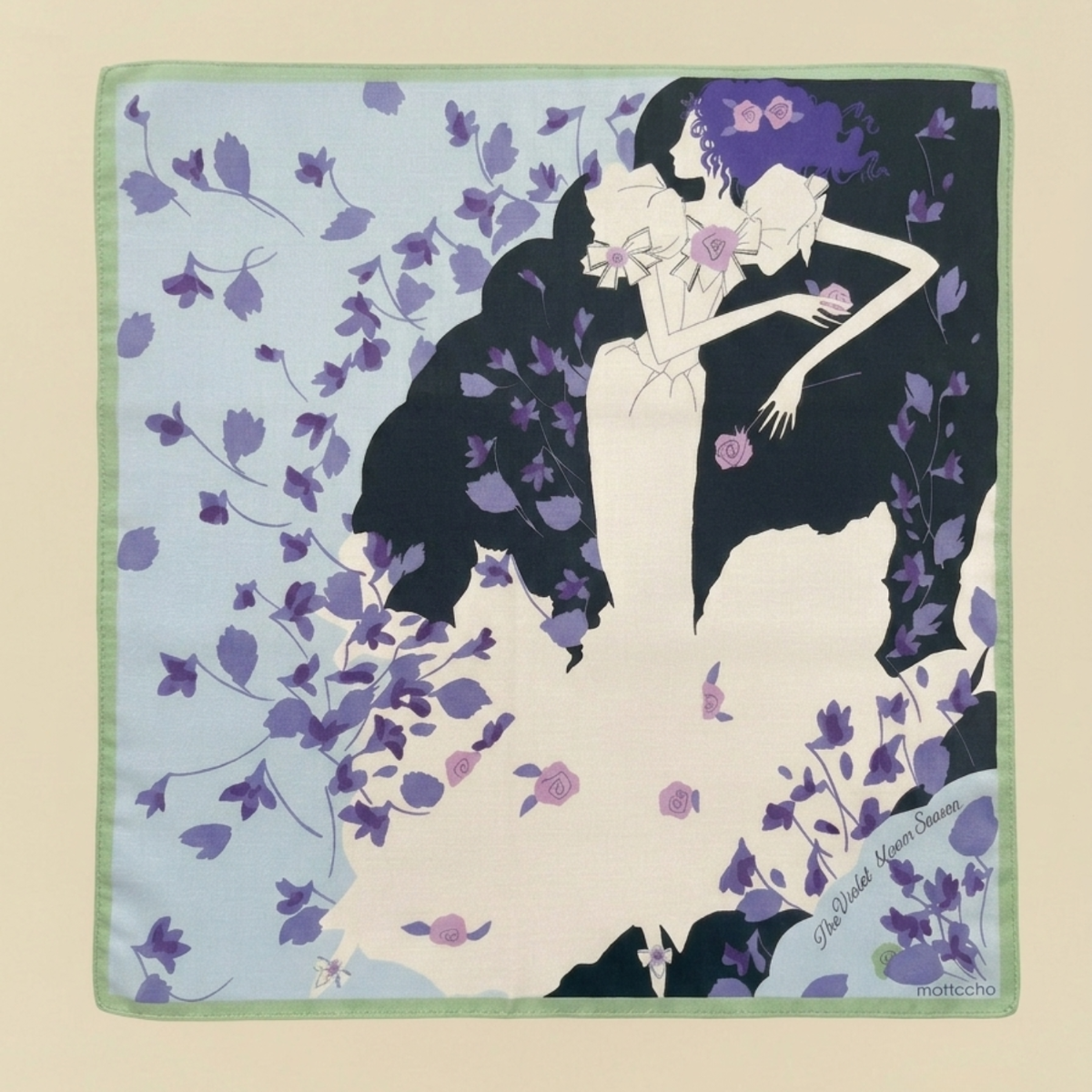 Florentine Bloom Ladies' Handkerchief