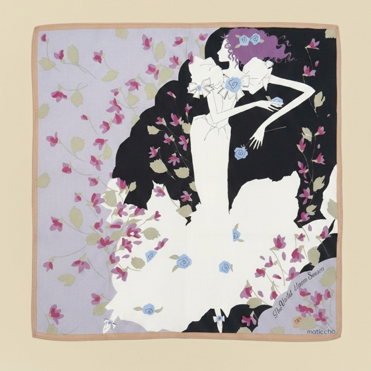 Florentine Bloom Ladies' Handkerchief