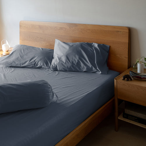 Crisp Cotton Percale Fitted Set