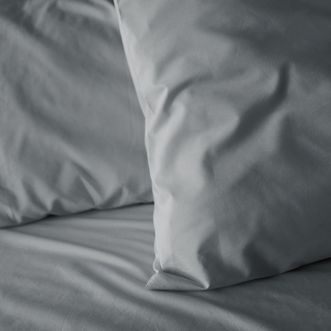 Crisp Cotton Percale Fitted Set