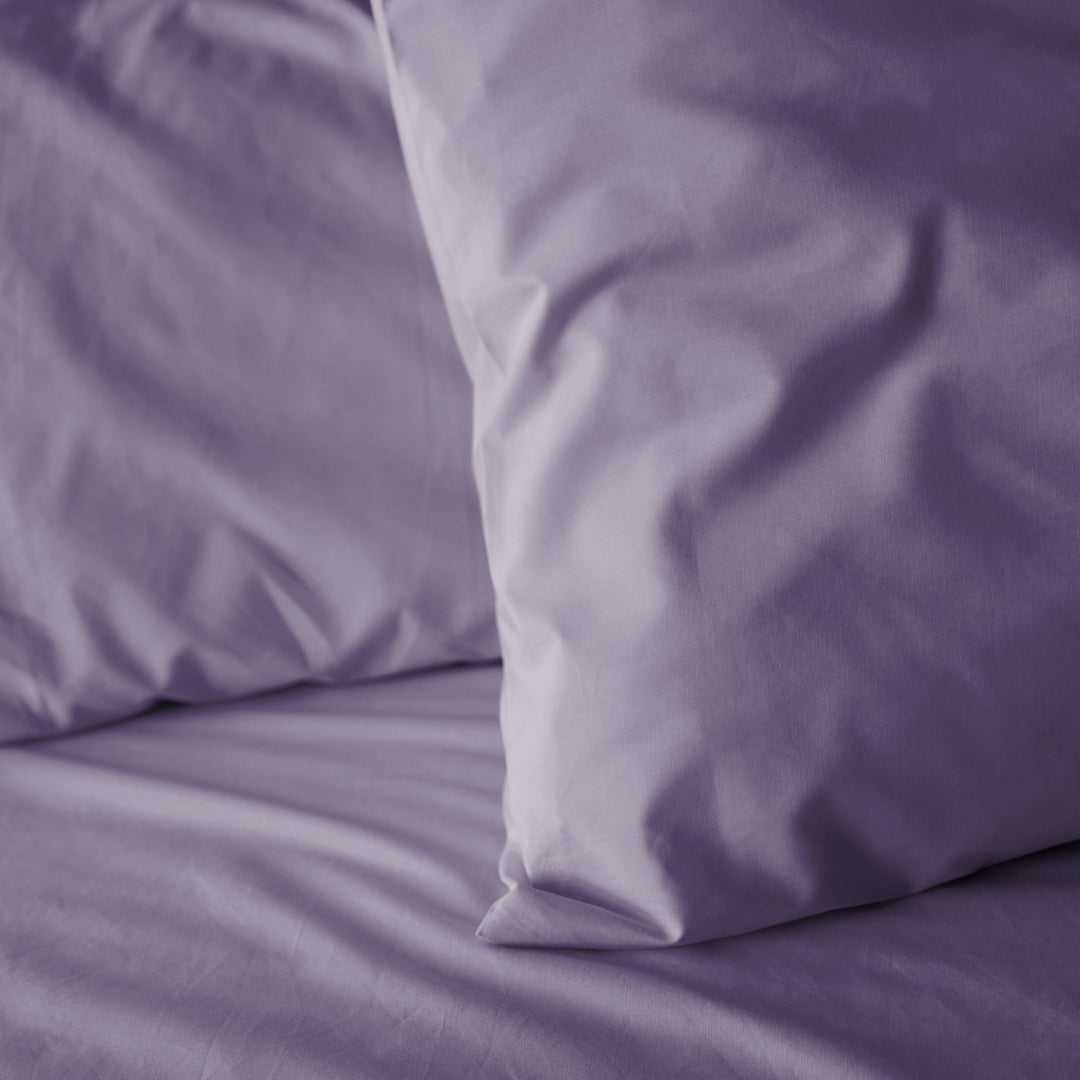 Crisp Cotton Percale Fitted Set