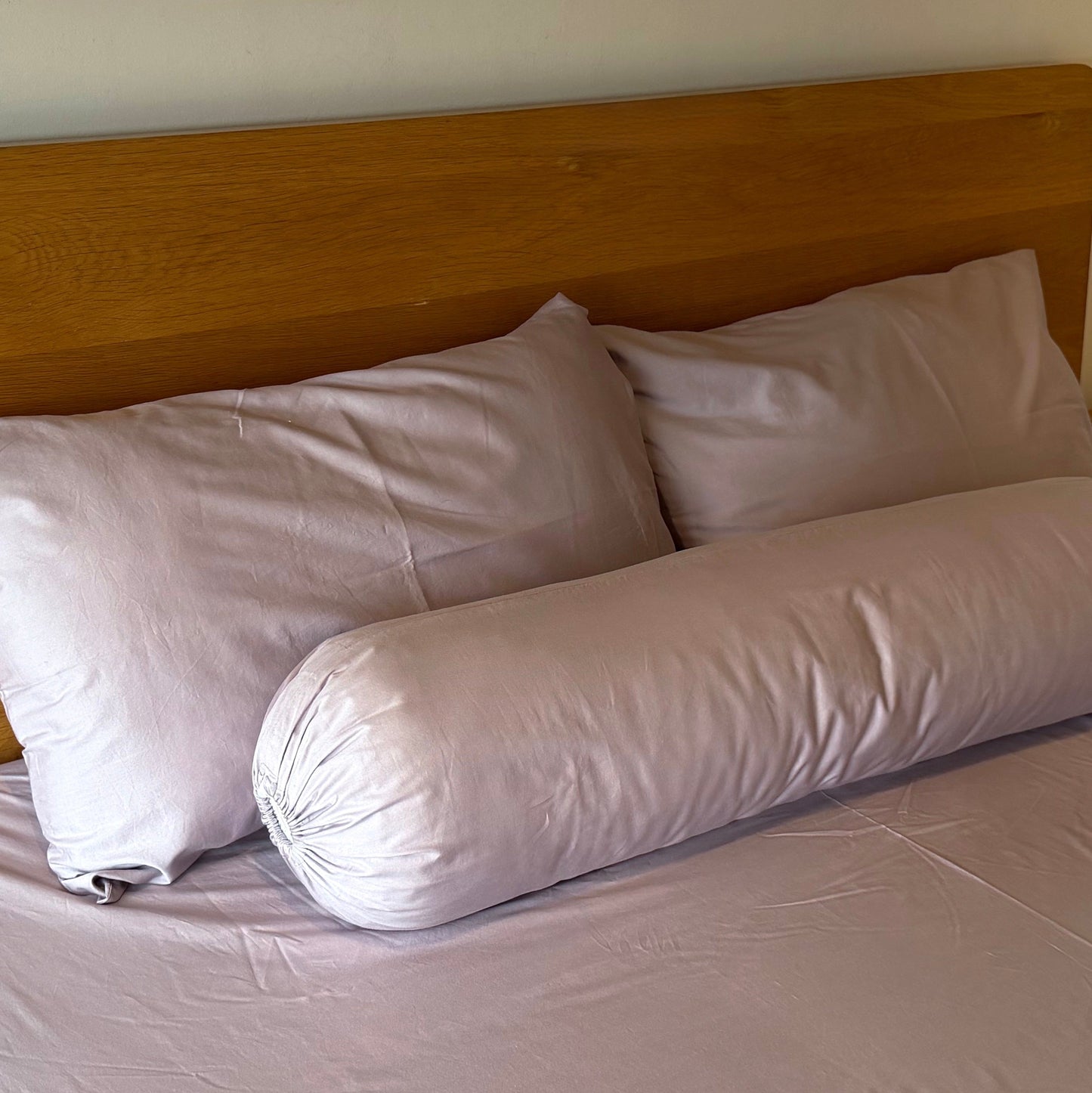 100% Premium Cotton Fitted Bedsheet Set - Silky Sateen Series