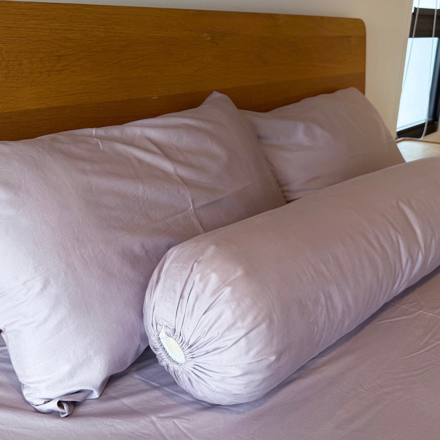 100% Premium Cotton Fitted Bedsheet Set - Silky Sateen Series
