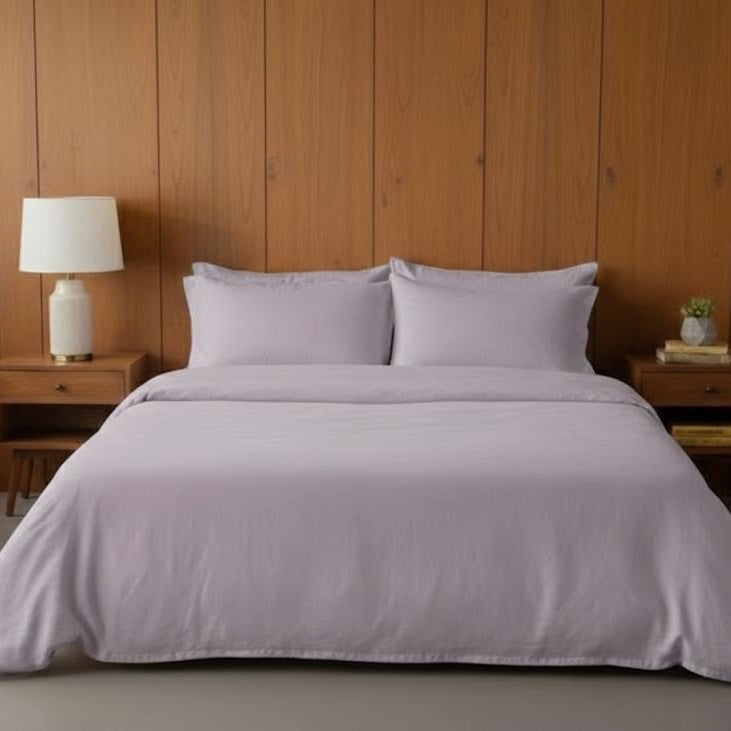 100% Pure Linen Fitted Bedsheet Set - Heritage Series