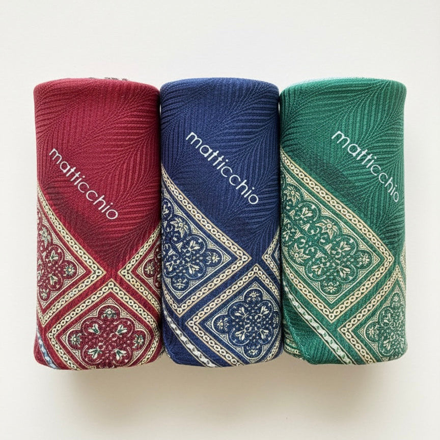 Men's Handkerchief Box Set - Royal Milan - Designed in Italy