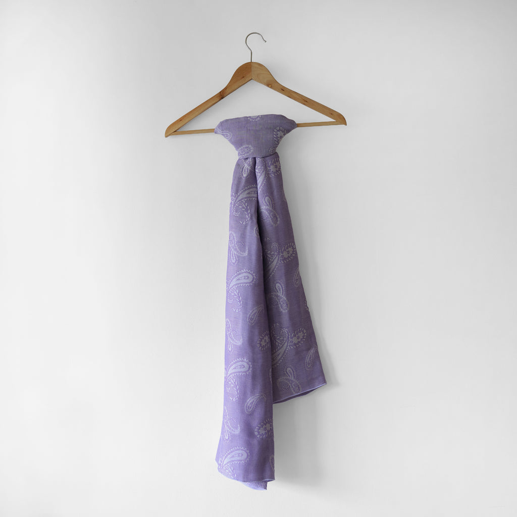 Pure Cotton Jacquard Scarf