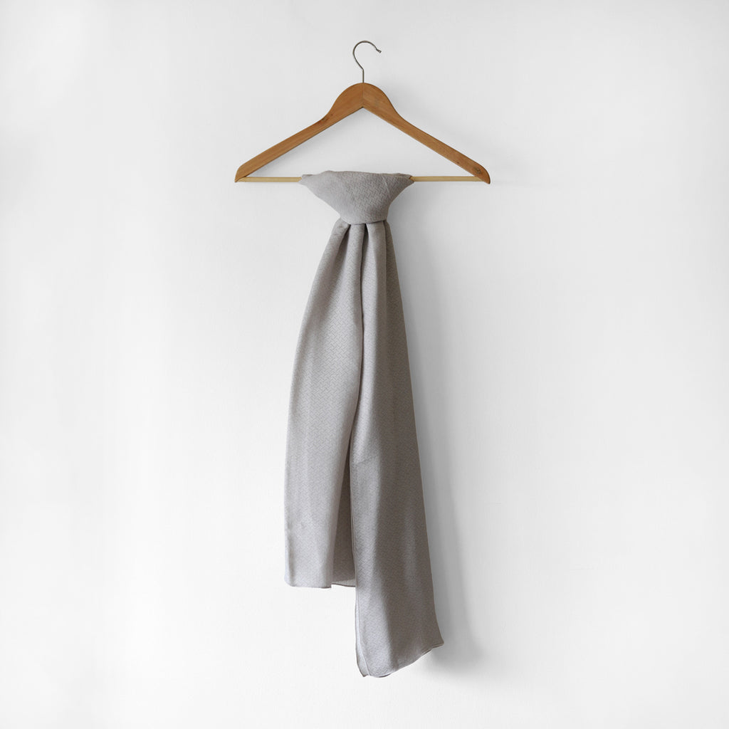 Pure Cotton Jacquard Scarf