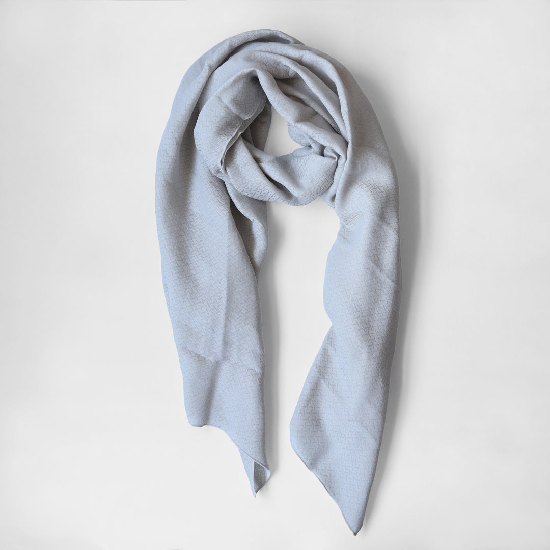 Pure Cotton Jacquard Scarf