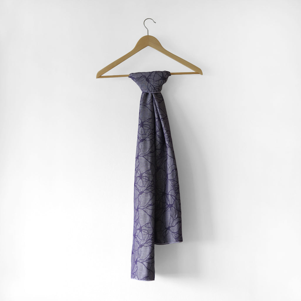 Pure Cotton Jacquard Scarf