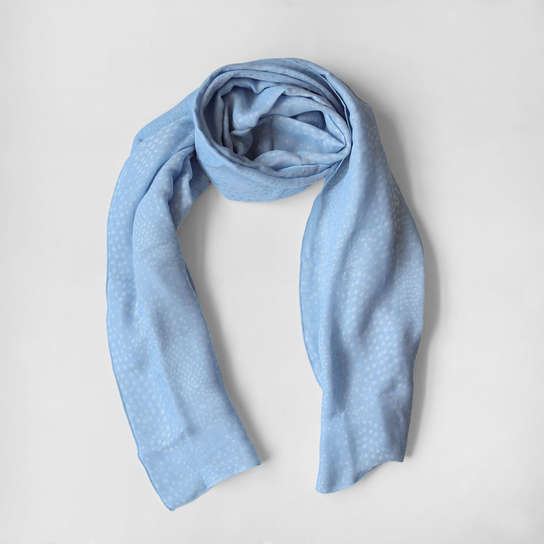 Pure Cotton Jacquard Scarf